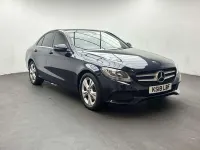Used Mercedes C200 Executive 184 HP (135 kW) 2018 Blue Sedan