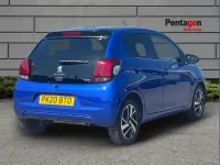 Used Peugeot 108 Allure 71 HP (52 kW) 2020 Blue Hatchback