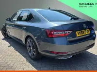 Used Skoda Superb 110 HP (80 kW) 2018 Quartz grey metallic Hatchback