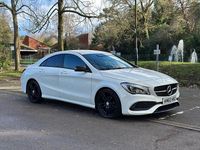 Used Mercedes CLA180 AMG line 122 HP (89 kW) 2016 White Sedan