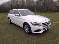Used Mercedes C220 Executive 2016 White Estate