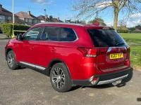 Used Mitsubishi Outlander 147 HP (108 kW) 2018 Red SUV