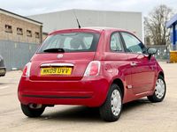 Used Fiat 500 Pop 69 HP (50 kW) 2009 Red Cabriolet