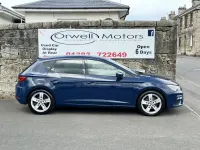Used Seat Leon FR 130 HP (95 kW) 2018 Blue Hatchback