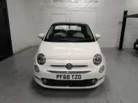 Used Fiat 500 Lounge 69 HP (50 kW) 2018 White Hatchback