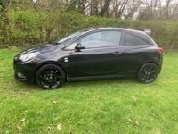 Used Vauxhall Corsa Edition 75 HP (55 kW) 2017 Black Hatchback