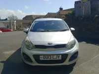 Used Kia Rio 109 HP (80 kW) 2013 Silver Hatchback
