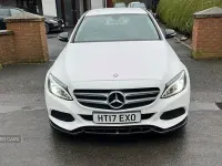 Used Mercedes C220 2017 White Sedan