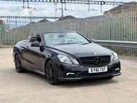 Used Mercedes E220 170 HP (125 kW) 2011 Black Cabriolet