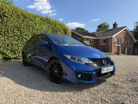 Used Honda Civic Sport 120 HP (88 kW) 2016 Blue Hatchback