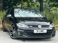 Used VW Golf VII GTD 184 HP (135 kW) 2017 Black Hatchback