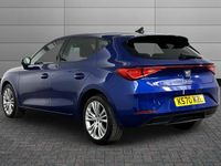 Begagnad Seat Leon SE Dynamic 108 HK (79 kW) 2021 Blå Halvkombi