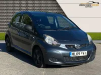 Used Toyota Aygo 67 HP (49 kW) 2009 Grey Hatchback