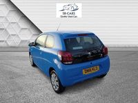 Used Peugeot 108 Active 68 HP (50 kW) 2016 Blue Hatchback