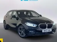 Used BMW 118 Sport Line 136 HP (100 kW) 2021 Black Hatchback