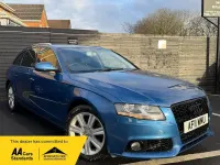 Used Audi A4 Performance 211 HP (155 kW) 2011 Blue Estate