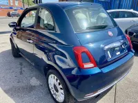 Used Fiat 500 Lounge 85 HP (62 kW) 2016 Blue Hatchback