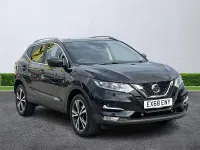 Used Nissan Qashqai N-Connecta 115 HP (84 kW) 2018 Black SUV