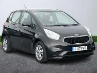 Used Kia Venga 2017 Black Hatchback