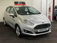 Used Ford Fiesta Zetec 2014 Silver Hatchback