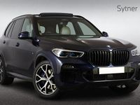 Used BMW X5 M Sport 389 HP (286 kW) 2020 Blue SUV