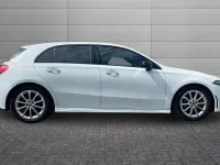 Used Mercedes A180 AMG Line Premium 136 HP (100 kW) 2023 Digital white Hatchback