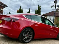 Used Tesla Model 3 Standard Range 366 kW (498 HP) 2020 Red Sedan