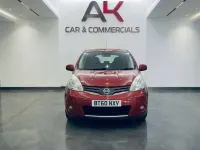 Used Nissan Note N-TEC 88 HP (64 kW) 2010 Red Hatchback