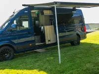 Begagnad VW Crafter S 140 HK (102 kW) 2021 Blå Van