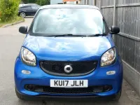 Used Smart ForFour Passion 71 HP (52 kW) 2017 Black Hatchback
