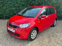 Used Skoda Citigo SE 60 HP (44 kW) 2014 Red Hatchback