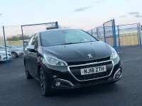 Used Peugeot 208 Allure Premium 2018 Black Hatchback