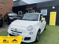 Used Fiat 500 S 69 HP (50 kW) 2014 White Hatchback
