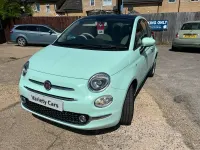 Used Fiat 500 Lounge 69 HP (50 kW) 2018 Green Hatchback