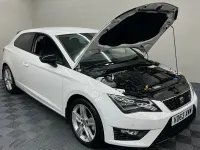 Used Seat Leon FR 150 HP (110 kW) 2013 White Hatchback