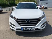 used Hyundai Tucson 1.6 GDI BLUE DRIVE SE NAV EURO 6 (S/S) 5DR PETROL FROM 2016 FROM RUGBY (CV21 1NZ) | SPOTICAR