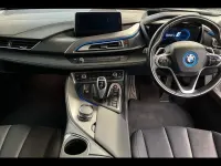 Used BMW i8 Comfort Edition 362 HP (266 kW) 2017 Sophisto grey / bmwi blue accent Coupe