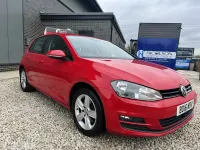 Used VW Golf VII Edition 125 HP (91 kW) 2016 Red Hatchback