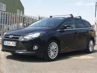 Used Ford Focus Zetec 105 HP (77 kW) 2014 Black Estate