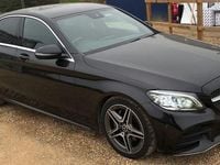 Used Mercedes C220 AMG Line Premium 194 HP (142 kW) 2019 Black Sedan