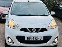 Used Nissan Micra Acenta 80 HP (58 kW) 2014 White Hatchback