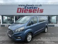 Used Ford Transit Custom Limited 130 HP (95 kW) 2023 Blue Van