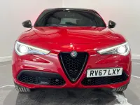 Begagnad Alfa Romeo Stelvio 280 HK (205 kW) 2017 Röd SUV
