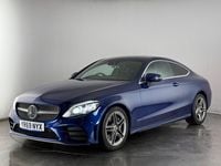 Used Mercedes C300 AMG Line Premium 258 HP (189 kW) 2019 Blue Coupe