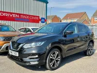 Used Nissan Qashqai N-Connecta 110 HP (80 kW) 2017 Black SUV
