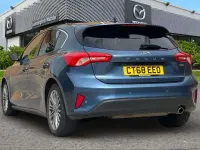 Used Ford Focus Titanium X 125 HP (91 kW) 2018 Blue Hatchback