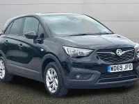 Used Vauxhall Crossland X S 110 HP (80 kW) 2019 Black SUV