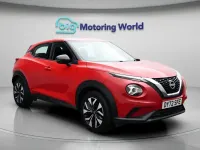 Used Nissan Juke Acenta 114 HP (83 kW) 2022 Red SUV