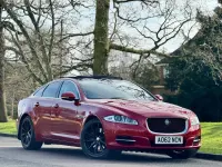 Usado Jaguar XJ Luxury 275 HP (202 kW) 2012 Vermelho Sedan