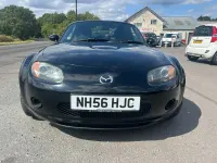 Used Mazda MX5 126 HP (92 kW) 2007 Black Cabriolet